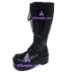 Gothic lolita boots thick sole style 9610B black