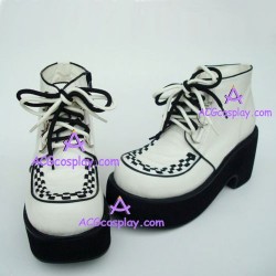 Gothic lolita shoes general shoes style 9710 white