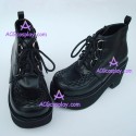 Gothic lolita shoes general shoes thick sole style 9710 black