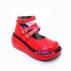 Gothic Lolita shoes girl shoes princess shoes style 9633 red