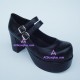 Gothic lolita shoes girl shoes princess shoes style 9815 black