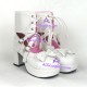 Gothic lolita shoes girl shoes style 9892A white