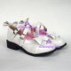 Loita shoes girl shoes lower heel style 9829H white