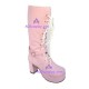 Lolita boots girl boots pretty boots style  9711A pink