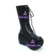 Lolita boots girl boots thick sole style 9653 black