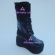 Lolita boots girl boots thick sole style 9703A black