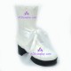 Lolita boots girl boots with ribbon  style 9632 white