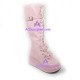 Lolita shoes boots  gothic punk style 9832 pink