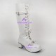 Lolita shoes boots girl boots style 9832B white