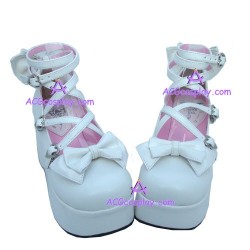 Lolita shoes general shoes girl shoes style 9803 white