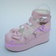 Lolita shoes general shoes girl shoes thick sole style 9805 pink