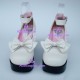 Lolita shoes girl shoes fashion shoes style 98121 white