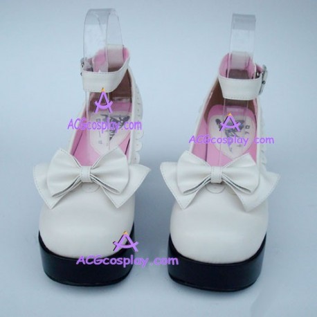 Lolita shoes girl shoes fashion shoes style 98121 white