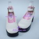 Lolita shoes girl shoes fashion shoes style 98121 white