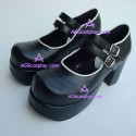 Lolita shoes girl shoes fashion shoes style 9815 black