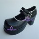 Lolita shoes girl shoes fashion shoes style 9815 black