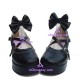 Lolita shoes girl shoes fashion shoes style 9819A black