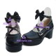 Lolita shoes girl shoes fashion shoes style 9819A black