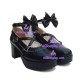 Lolita shoes girl shoes fashion shoes style 9819A black