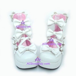 Lolita shoes girl shoes fashion shoes style 9870 white