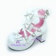 Lolita shoes girl shoes fashion shoes style 9870 white