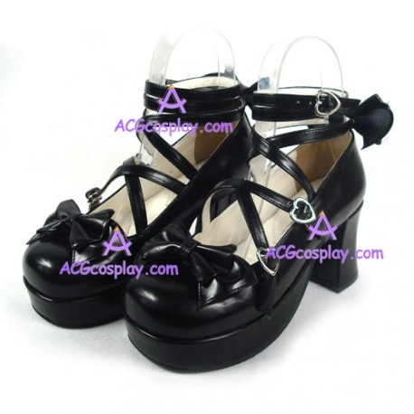 Lolita shoes girl shoes general shoes style 9803C black