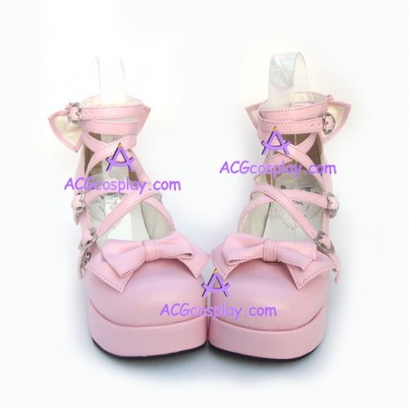 Lolita shoes girl shoes general shoes style 9803C pink