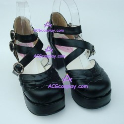 Lolita shoes girl shoes lady shoes style 9816 black