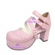 Lolita shoes girl shoes lady shoes style 9816 pink