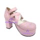 Lolita shoes girl shoes lady shoes style 9816 pink