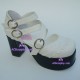 Lolita shoes girl shoes lady shoes style 9816 white