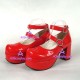 Lolita shoes girl shoes lady shoes style 9817 red