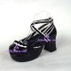 Lolita shoes girl shoes princess shoes style 9802 black