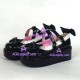 Lolita shoes girl shoes princess shoes style 9829D black and white