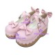 Lolita shoes girl shoes princess shoes style 9829D pink