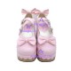 Lolita shoes girl shoes princess shoes style 9829D pink