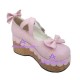 Lolita shoes girl shoes princess shoes style 9829D pink