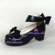 Lolita shoes girl shoes princess shoes style 9860B black