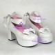 Lolita shoes girl shoes princess shoes style 9860B white