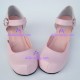 Lolita shoes girl shoes sandals style 9811B  pink