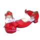 Lolita shoes girl shoes sandals style 9811B red