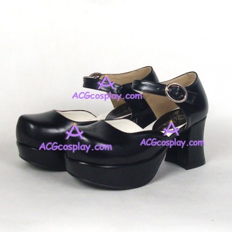 Lolita shoes girl shoes sandals style 9811P  black