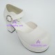 Lolita shoes girl shoes sandals style 9811P  white