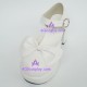 Lolita shoes girl shoes sandals style 9811P  white