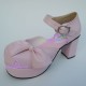 Lolita shoes girl shoes sandals style 9811P pink