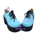 Lolita shoes girl shoes sawtooth sole style 9618 blue