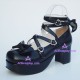 Lolita shoes girl shoes style  9803B black