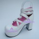 Lolita shoes girl shoes style 9805A white