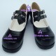 Lolita shoes girls hoes fashion shoes 9815A black