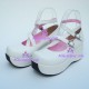 Lolita shoes princess shoes girl shoes style 9810A white